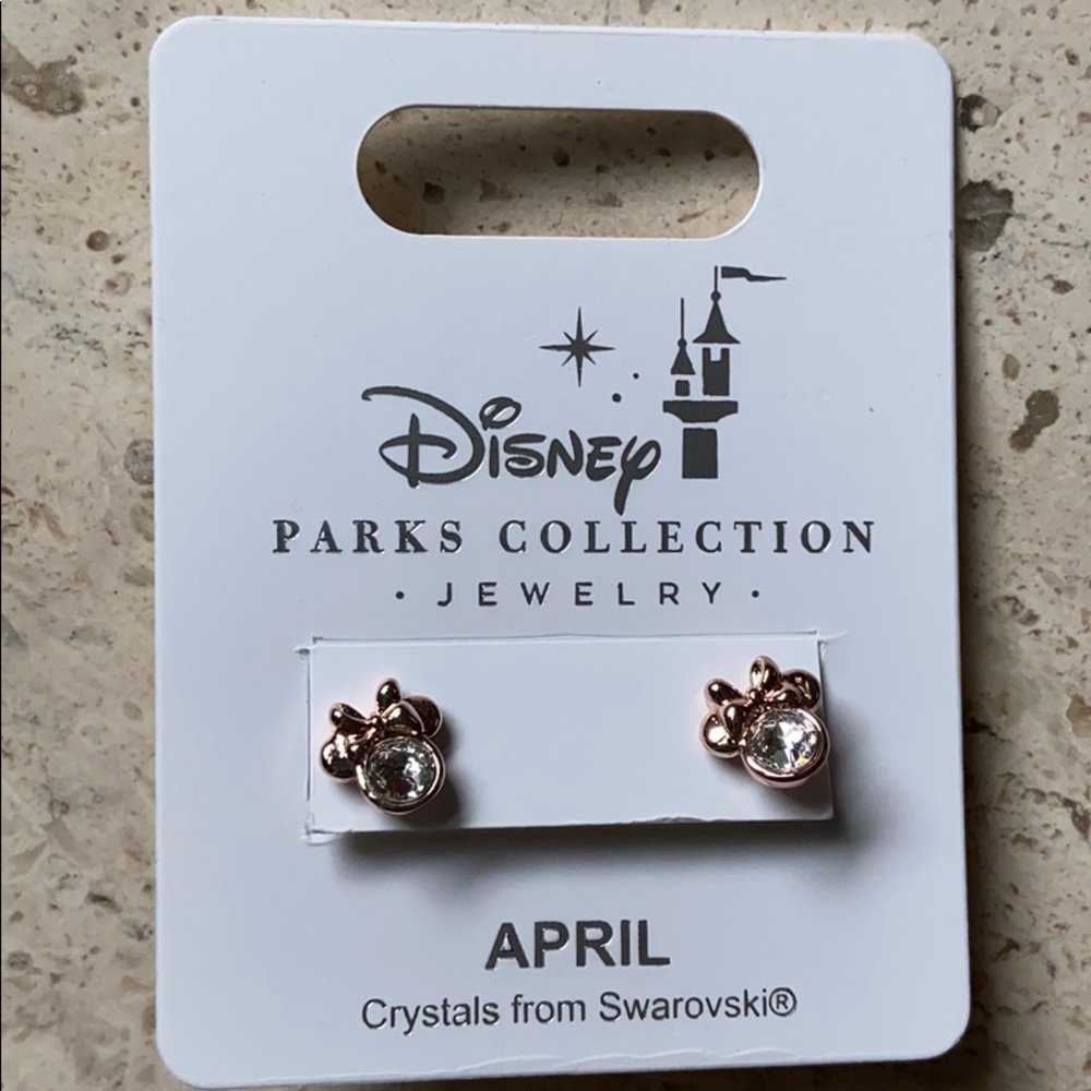 Swarovski Disney Parks collection earrings